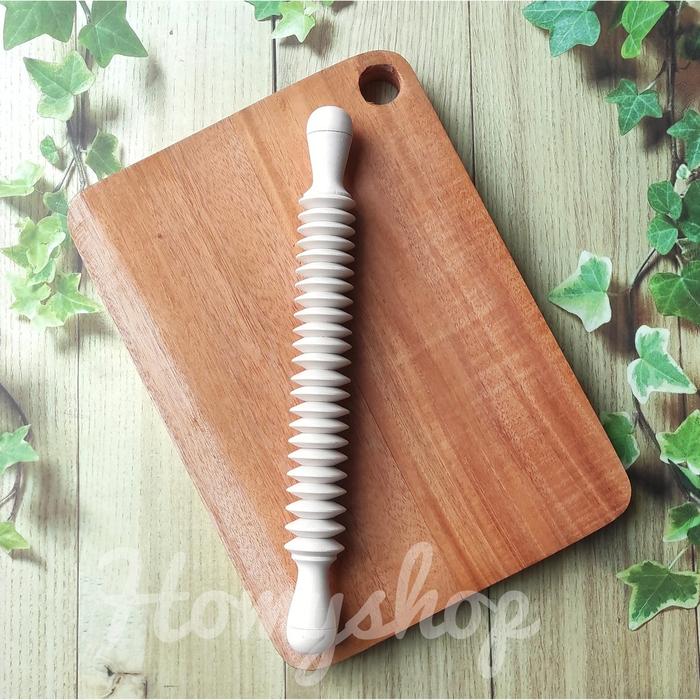 Rolling Pin Penggiling Adonan Kue Nastar 20Cm-30Cm Rol Kayu Penggilas Gilingan Adonan Kue