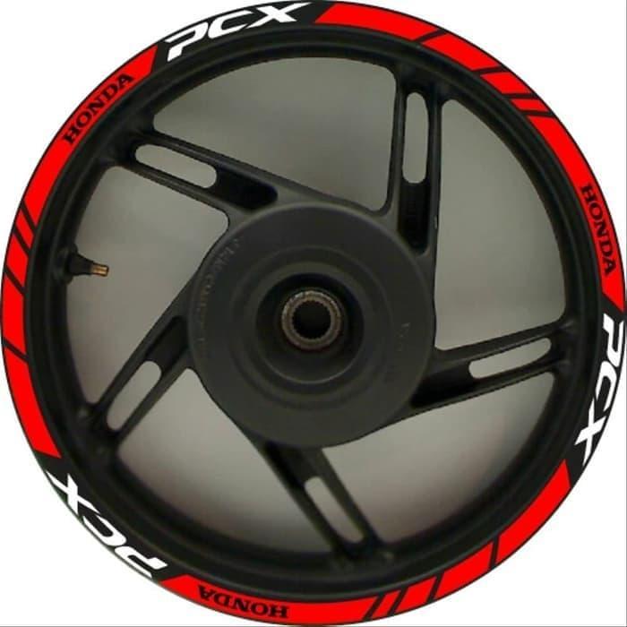 Sticker Velg PCX 125 150 velg 13 14 Stiker Aksesoris [NTS]