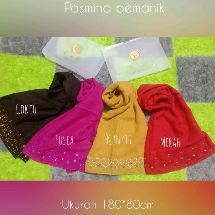 pasmina payet manik manik
