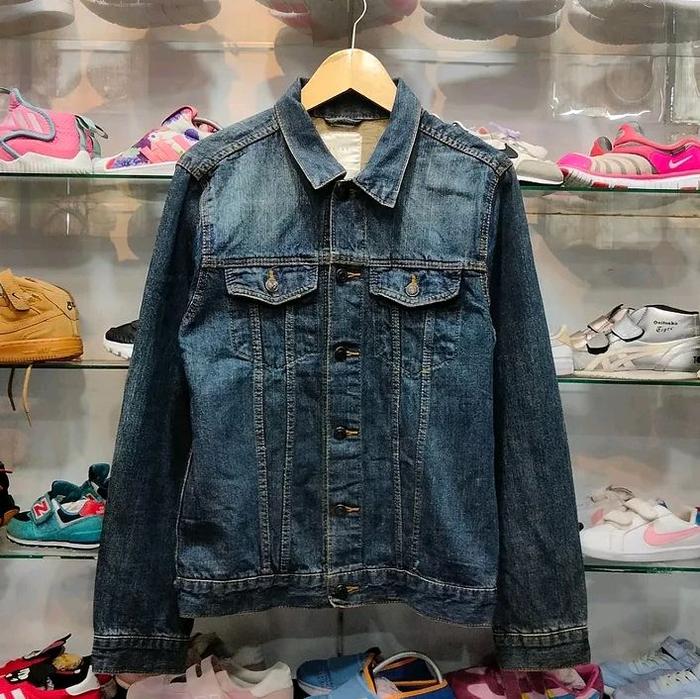 JAKET JEANS BROWNY  DENIM BIRU PRIA
