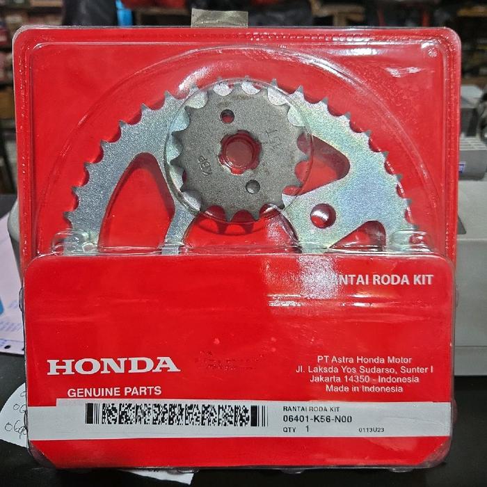 GEAR SET ASLI HONDA BUAT MOTOR SONIC 150R/SONIC LAMA 06401-K56-N00