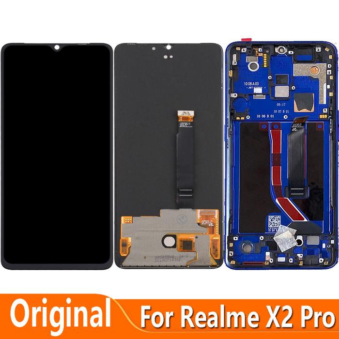 Original AMOLED 6.5" For Realme X2 Pro RMX1931 LCD Display Touch
