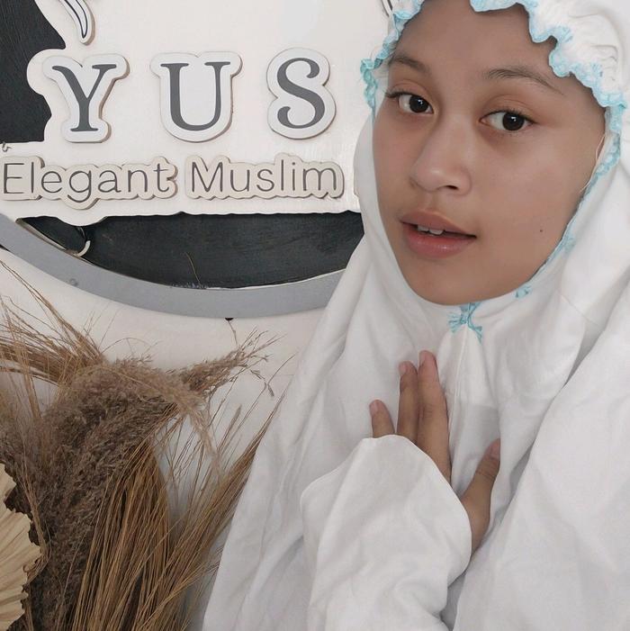 MUKENA TERUSAN PUNGGUNG BORDIR EL JASMINE