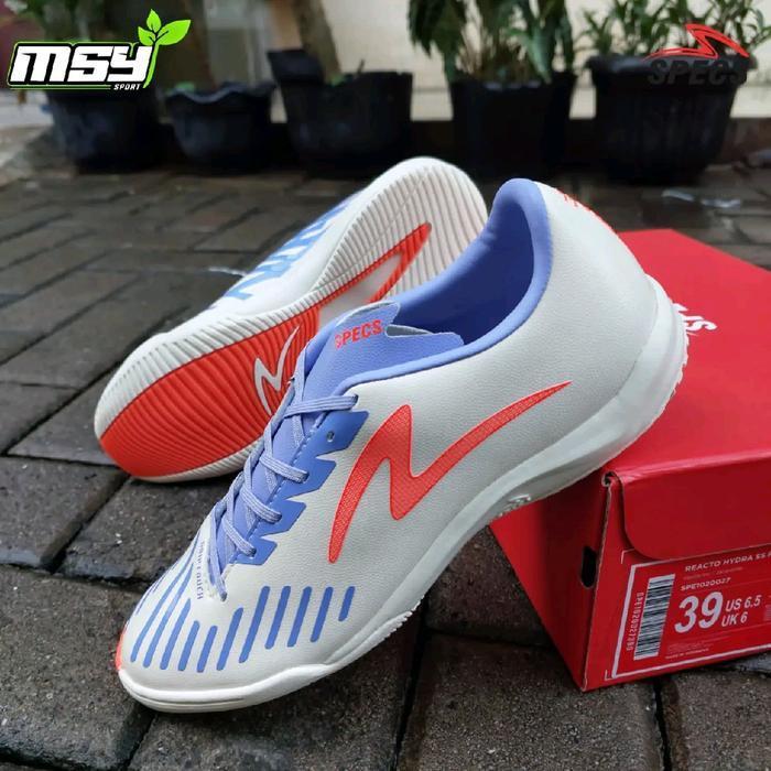 Sepatu Futsal Specs Reacto Hydra SS Pro IN - Vanilla Ice, 44