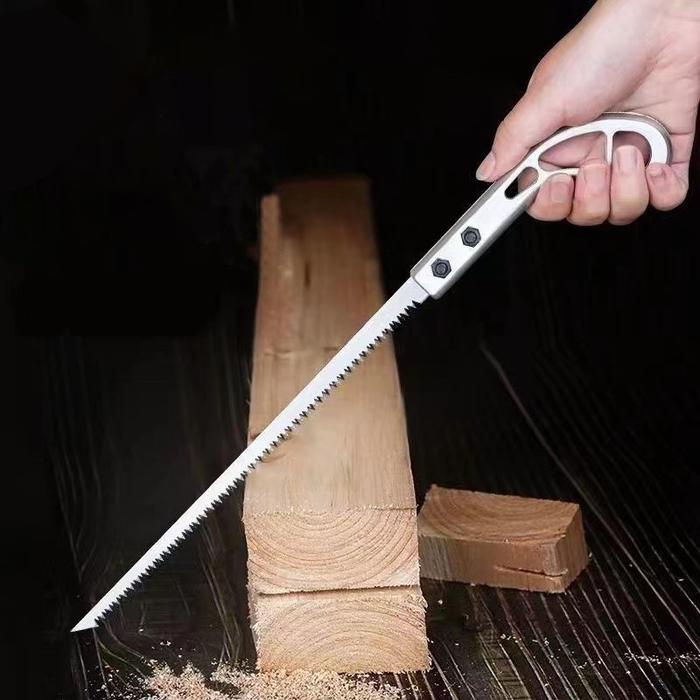 Gergaji Runcing Mini Gergaji Tangan Kayu Sederhana Manual Woodworking Hand Saw Gergaji Pruning Bonsa