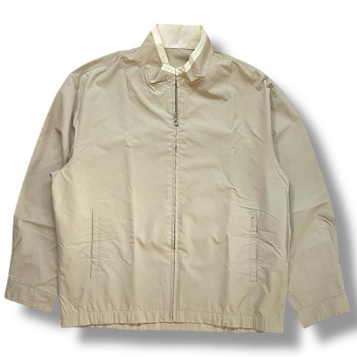 Jaket Manstar Parasut Krem