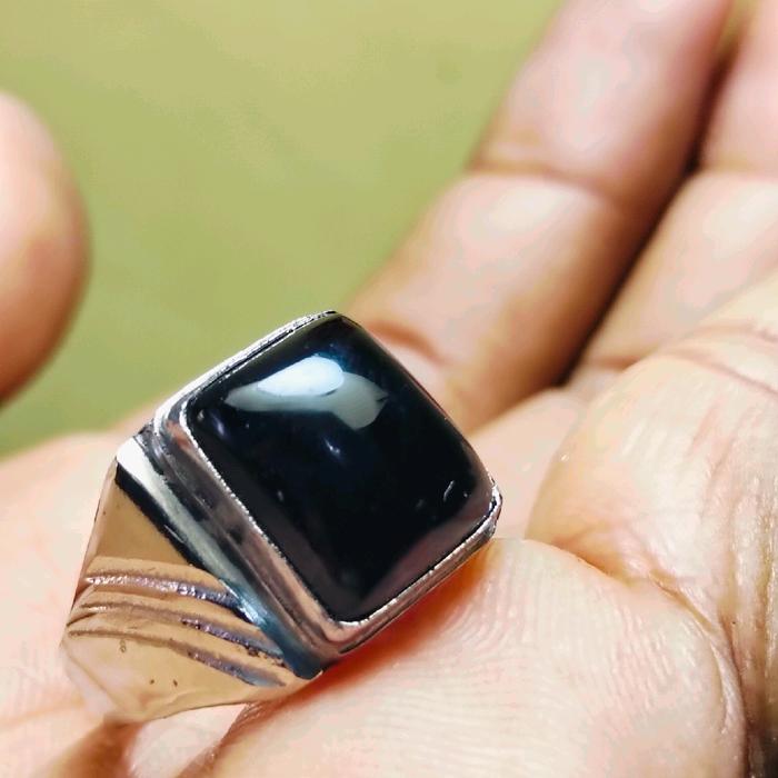 batu cincin akik kecubung ulung cuting kotak