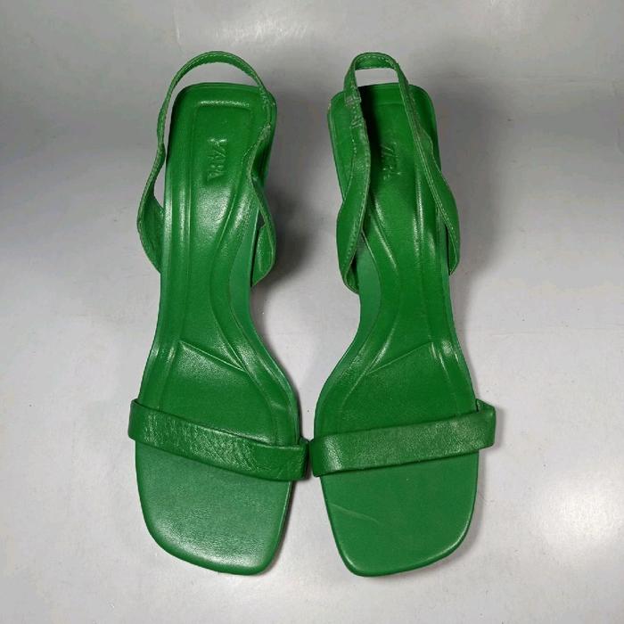 Zara original leather heels 42 size man shoes