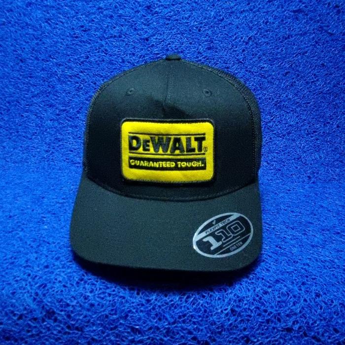 topi DEWALT snapback jaring box logo