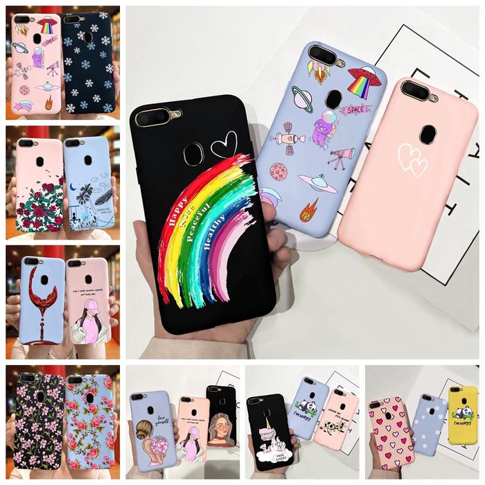 Cute Case For OPPO A12 Case Cartoon Silicone Soft Back Cover For Oppo