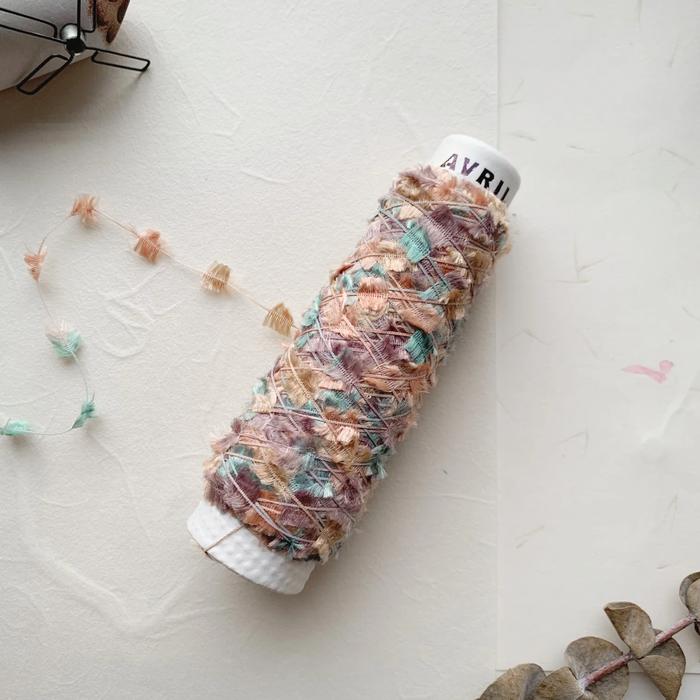 Avril POPURI Minicone Yarn | Beige Mix (Sample)