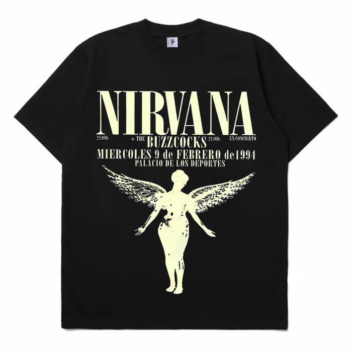 [COD]KAOS BAND NIRVANA - TSHIRT NIRVANA COTTON COMBED