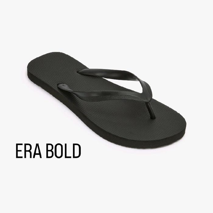 Era Bold Sandal Jepit Hitam untuk Pria dan Wanita Nyaman dan Tahan Lama