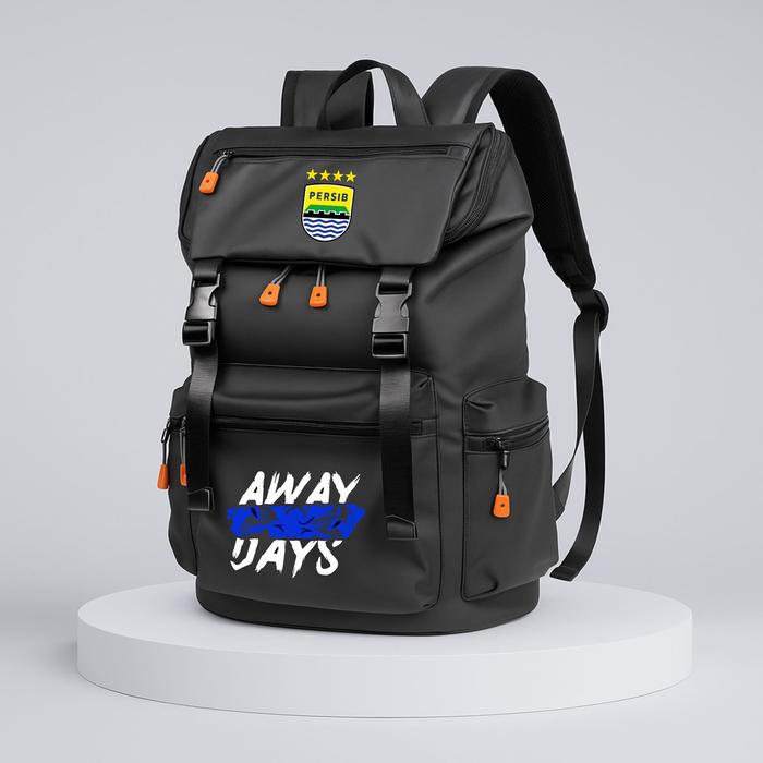 Catenzo - CUT 024 Tas Persib Away Days Tas Sekolah Anak Dan Dewasa Casual Kasual Ransel Kantong Ori