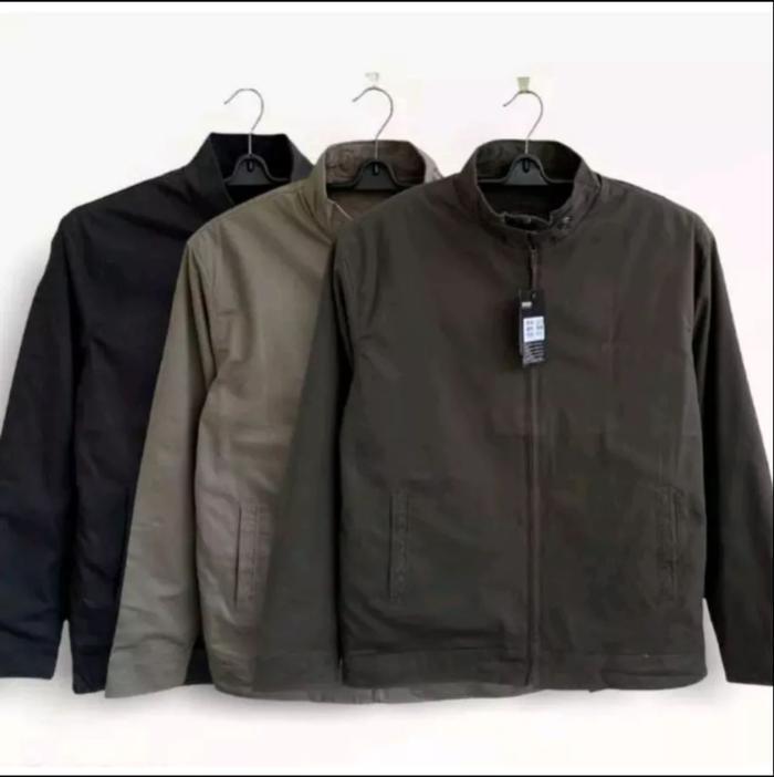Jaket Boss Import Classic Bolak Balik Jumbo Pria Murah Original