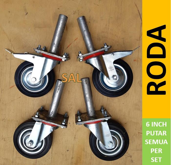 Roda Scaffolding Steger per SET PUTAR Semua