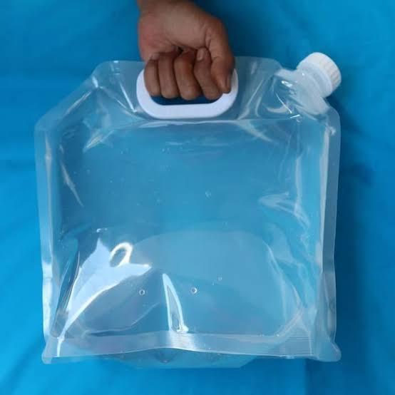 "Jual Produk Jerigen Lipat Jirigen Water Tank Derigen Lipat Portable Kantong Air 5 Liter ''