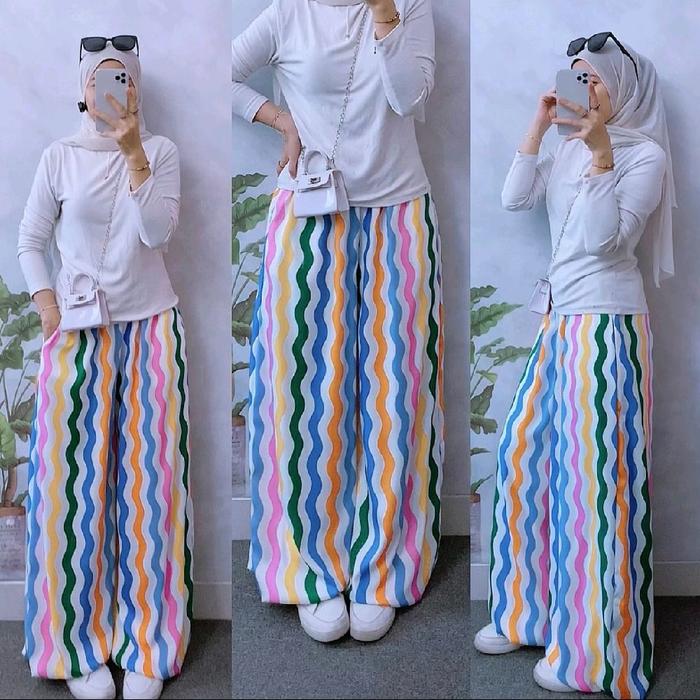 Candy Balloon Pants Bahan Hyget Premium Import Full Furing Casual Korean Style Celana Wanita