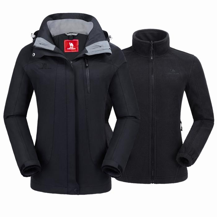 Golden Camel Hiking Jacket Waterproof 3 in 1 Women's Winter Jackets