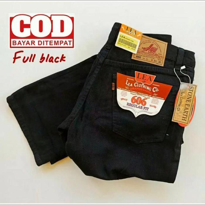 CELANA PANJANG STANDAR PRIA DEWASA LEA BANDUNG PREMIUM BAHAN NON STRET JEANS LEA ORIGINAL PRODUK BAN