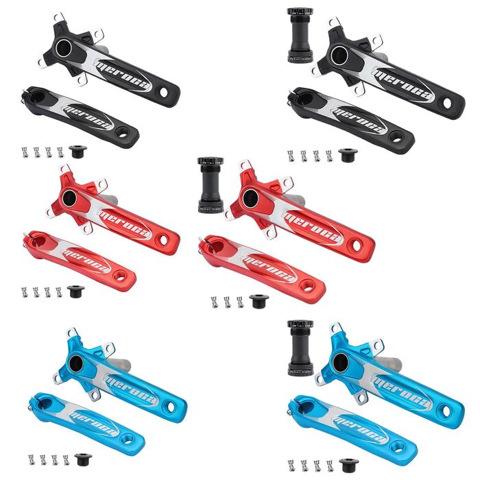 104BCD Set Engkol Sepeda 170Mm Set Lengan Engkol Sepeda