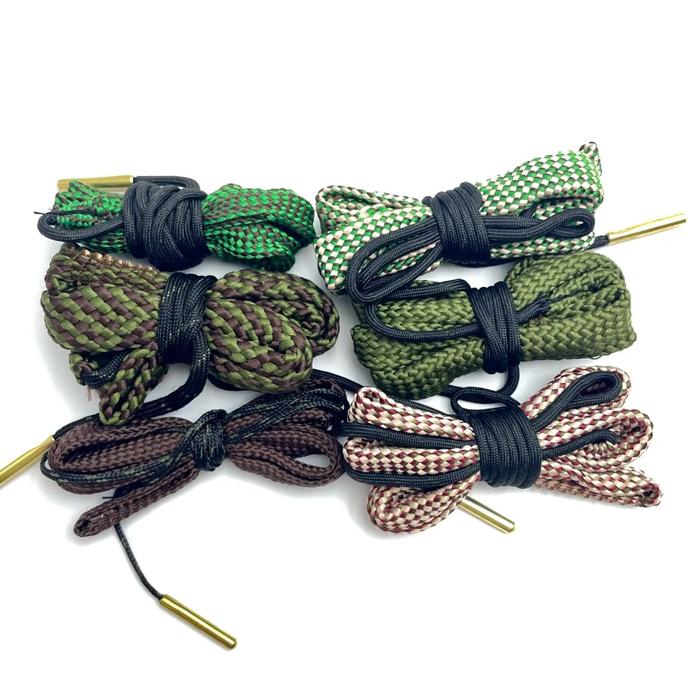 Hunting Gun Bore Cleaner Snake.22 Cal.223 Cal.38 Cal& 5.56mm 7.62mm Rifle Cleaning Kit Tool Rifle Ba