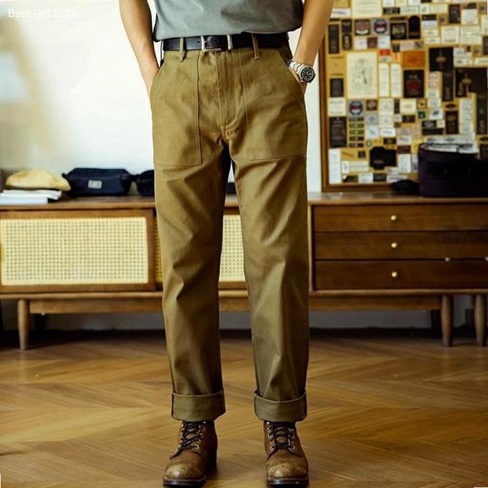 Red Tornado OG-107 Fatigue Pants Men Herringbone Twill Casual | best seller