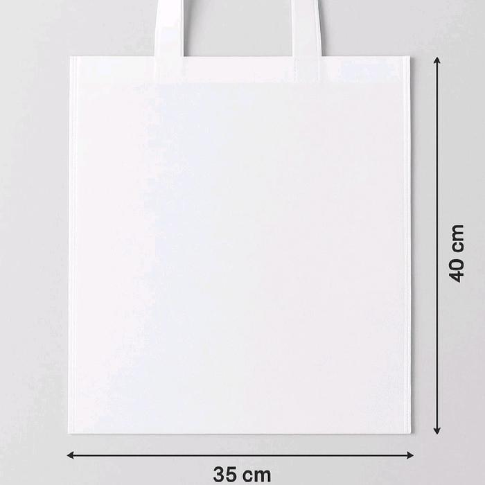 Tas Spunbond 35 x 40 Tote Bag Tas Kain Souvenir Hampers Spunbond (Pcs)