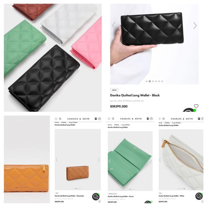 Paling dicari C&K DANIKA QUILTED LONG WALLET
