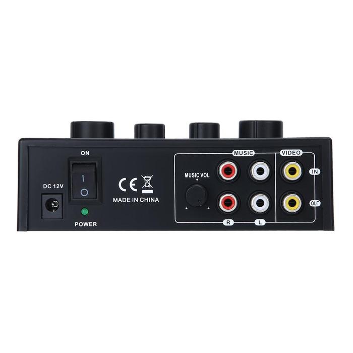 Karaoke Sound Mixer Professional Audio System Portable Mini Digital