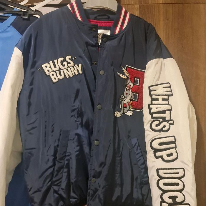 Jaket Bomber vintage bugs bunny