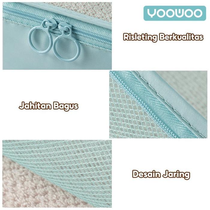 Yoowoo Tas Travel Organizer 7in1 / Organizer Storage Bag / Tas Dalam Koper / Tas Koper / Kantong Pac