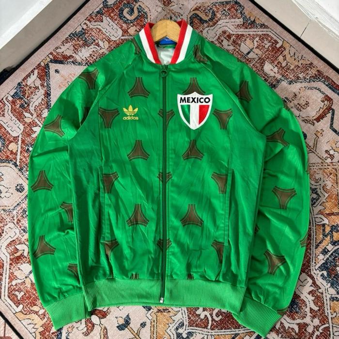 TRACKTOP ADIDAS MEXICO HIJAU SECOND SIZE M