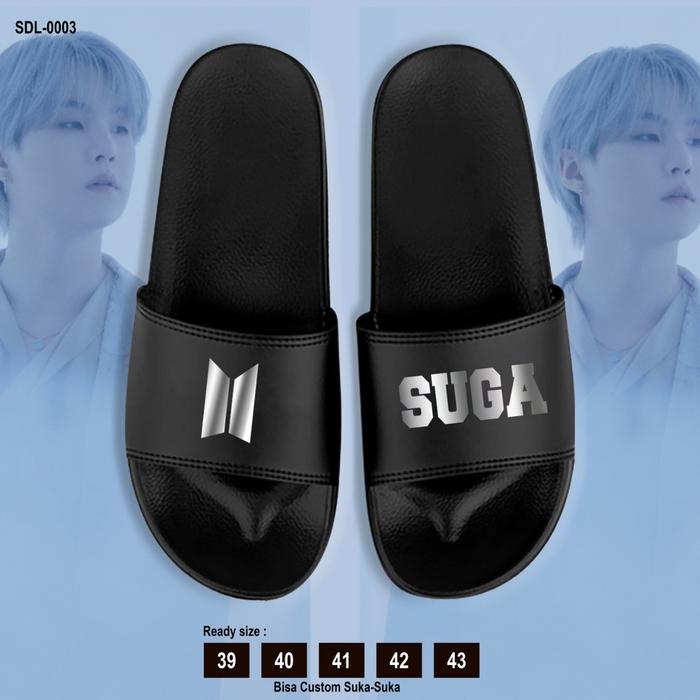 SANDAL KPOP BTS / SENDAL KPOP / JIMIN / TAEHYUNG / NAMJOON / SUGA / JHOPE / JUNGKOOK / SEOKJIN / FRE