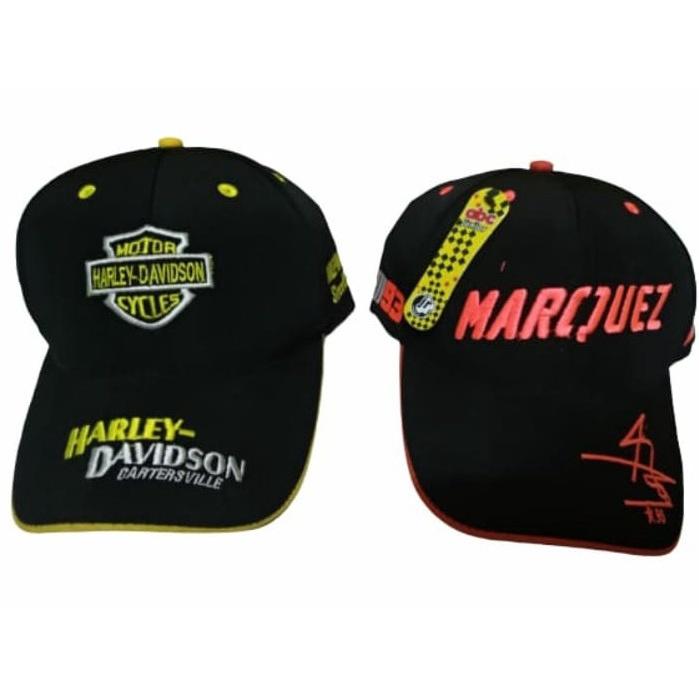 Topi pria bordir Monster Racing kekinian trendy/topi pria dewasa SPORT Baseball HD,Monster racing/Re