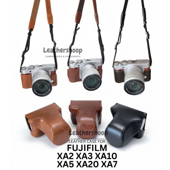 Leather Case Fujifilm Xa3 Xa5 Xa7 Xa10 Xa20 Xa2 Fuji Cover Viral