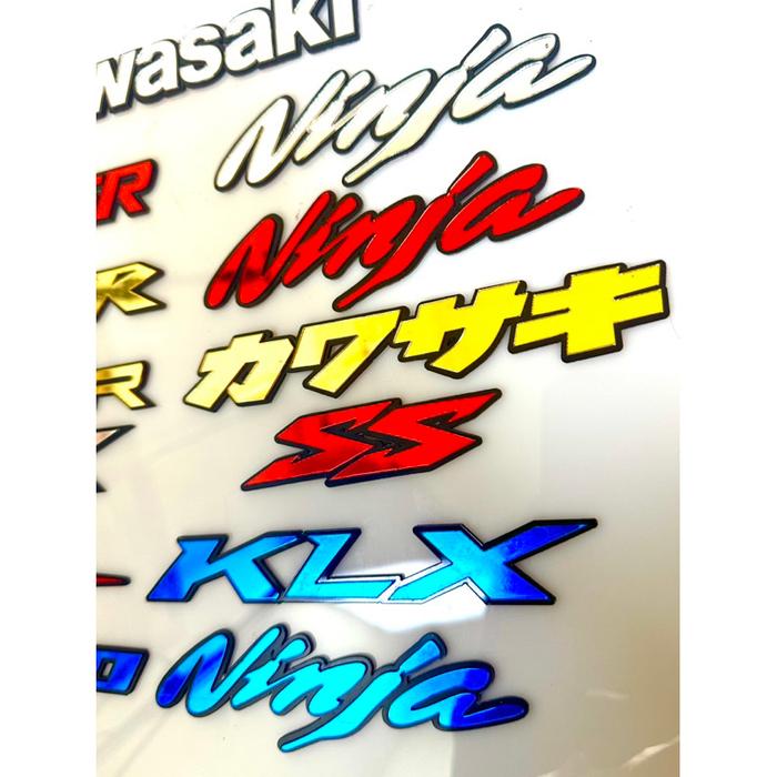 NEW!! READY!! Emblem Kawasaki / Emblem Acrylic Kawasaki / Kawasaki Lengkap BEST SELLER!!