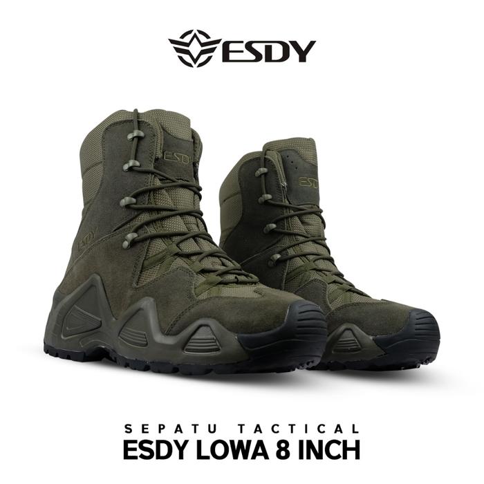 Sepatu Esdy 8 Inch / Sepatu Tactical Esdy