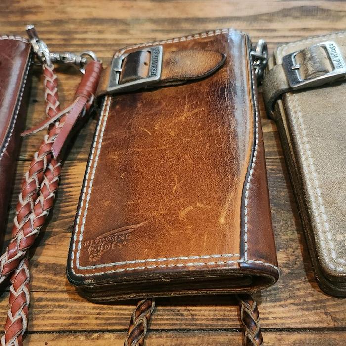 Red Wing Long Wallet Copper Rough