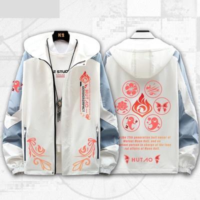 Jaket Hutao Genshin Impact / Jaket Hu Tao / Hoodie Hu Tao