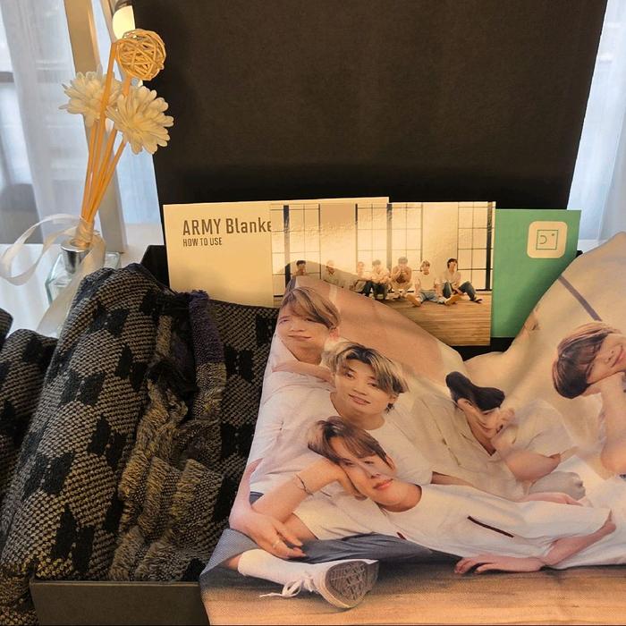 BTS Army Membership: Merch Pack #1 ARMY Blanket Fullset