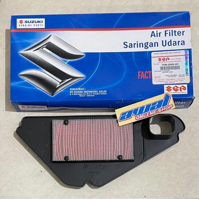 FILTER UDARA SARINGAN UDARA SATRIA FU 150 KARBU ORIGINAL SGP