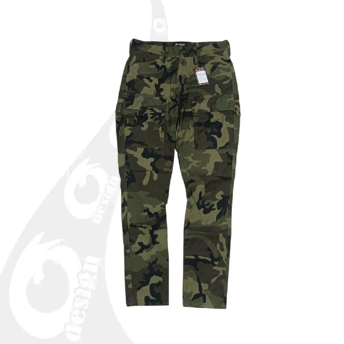 celana panjang cargo avirex woodland multipocket size 30