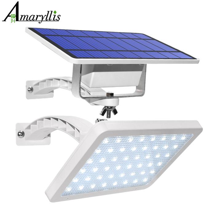 800lm Tenaga Surya 48 LED Lampu Tenaga Surya untuk Taman Outdoor