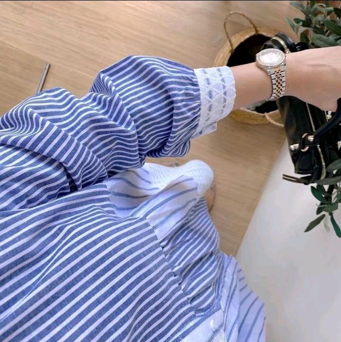AMORA TUNIK WANITA TERBARU/TUNIK VIRAL/TUNIK SALUR MIX BRUKAT Muslim Dewasa Atasan Remaja Mewah