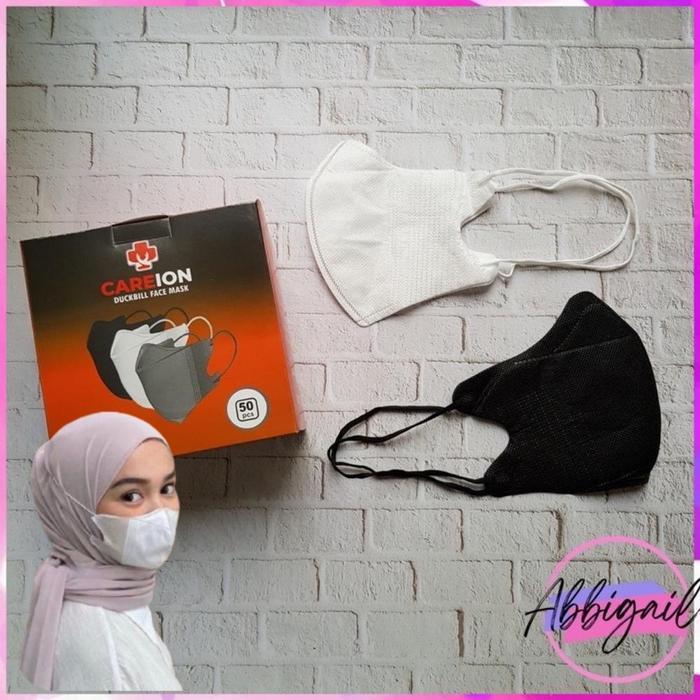 Masker Duckbill Hijab Careion 3 Ply / Masker Duck Bill Careion