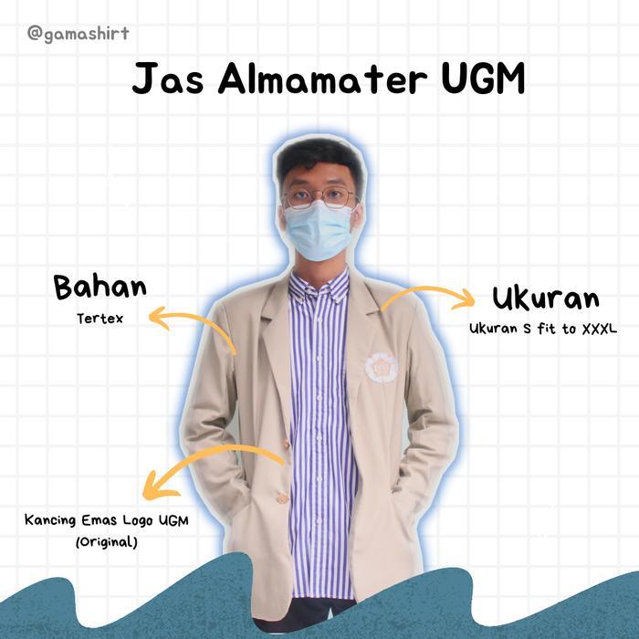 PREMIUM (READY) terjamin almamater ugm big size terlaris