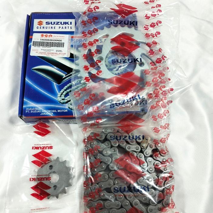 GEAR SET SUZUKI SMASH LAMA / SMASH NEW / SMASH TITAN / SHOGUN 110 - 125 SGP
