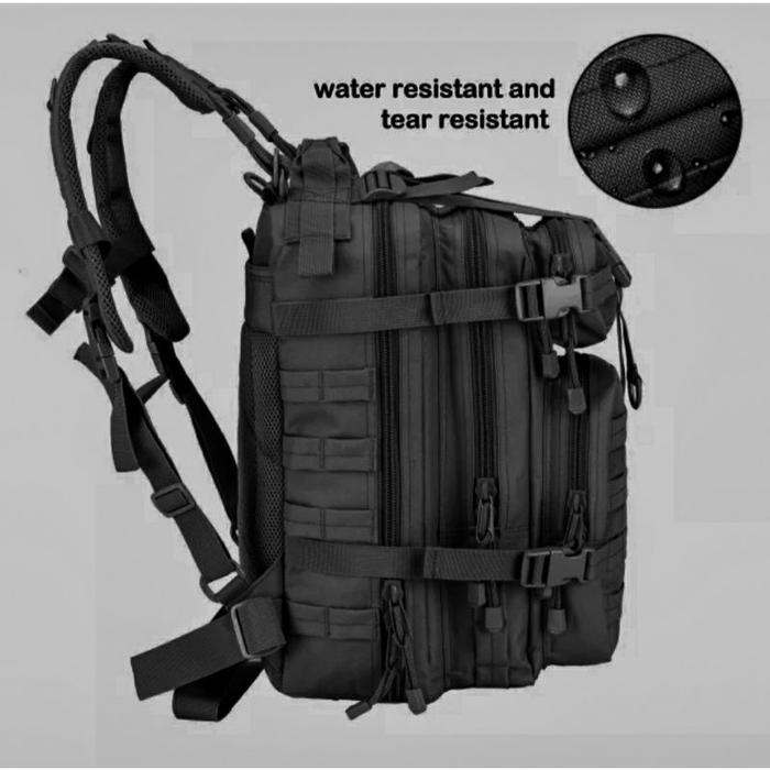 Ransel Lebanon Army 30Liter Tactical Outdoor Keren WATERPROOF / Tas Gunung pria Loreng tentara milit