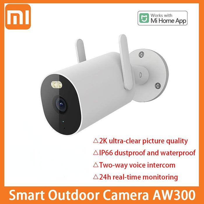 Xiaomi WiFi Smart Outdoor Camera AW300 2K Full Color Night Vision